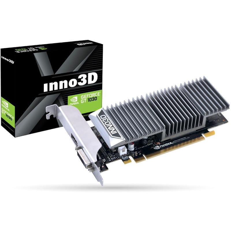 Відеокарта GF GT 1030 2GB GDDR5 Inno3D (N1030-1SDV-E5BL)