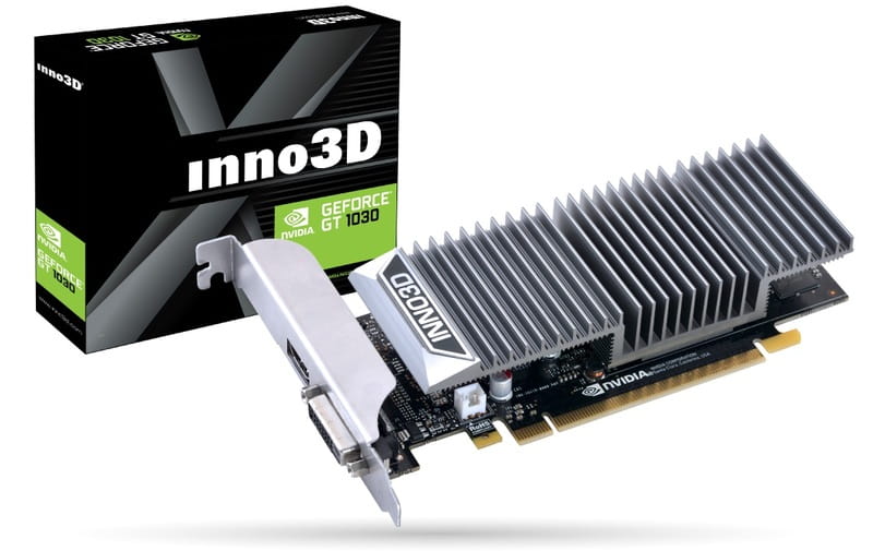 Відеокарта GF GT 1030 2GB GDDR5 Inno3D (N1030-1SDV-E5BL)