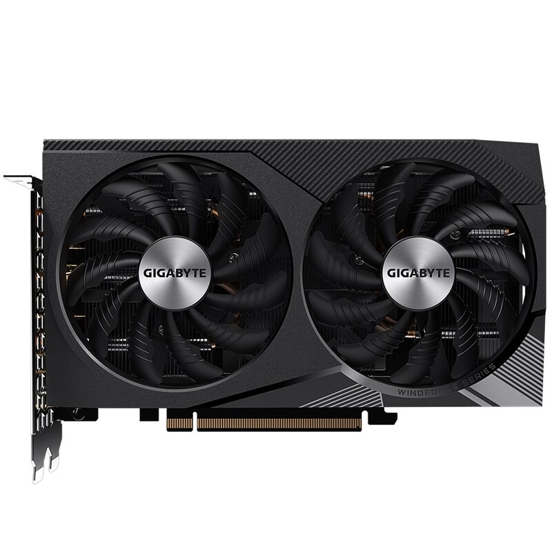 Видеокарта GF RTX 3060 12GB GDDR6 WindForce OC Gigabyte (GV-N3060WF2OC-12GD)