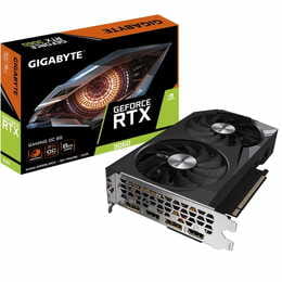 Видеокарта GF RTX 3060  8GB GDDR6 Gaming OC Gigabyte (GV-N3060GAMING OC-8GD)