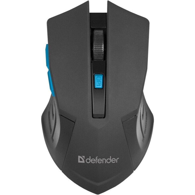Миша бездротова Defender Accura MM-275 (52275) Black/Blue