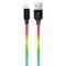 Фото - Кабель ColorWay USB - Lightning (M/M), 2.4 А, 1 м, Multicolor (CW-CBUL016-MC) | click.ua
