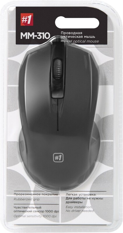 Мышь Defender MM-310 Black (52310)