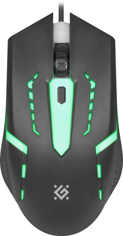 Миша Defender Flash MB-600L Black (52600)