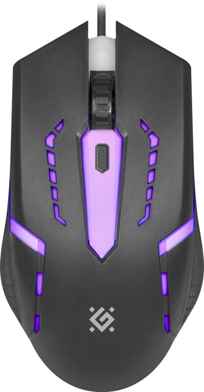 Миша Defender Flash MB-600L Black (52600)