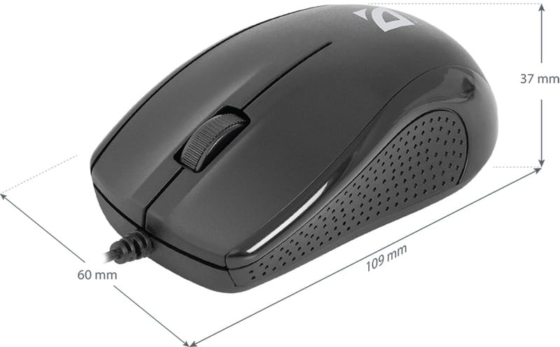 Мышь Defender Optimum MB-160 Black (52160)