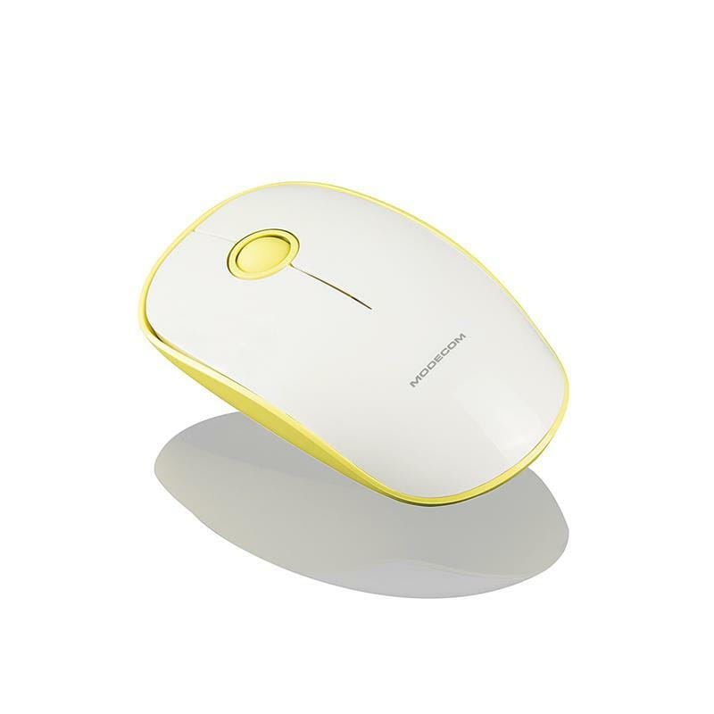 Миша бездротова Modecom MC-WM112 White-Yellow (M-MC-WM112-290)