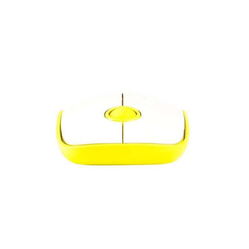 Миша бездротова Modecom MC-WM112 White-Yellow (M-MC-WM112-290)