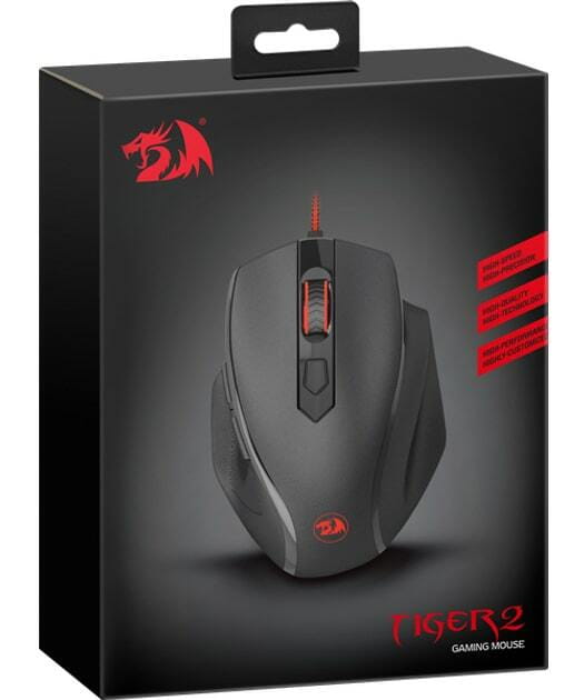 Мышь Defender Redragon Tiger 2 Black (77637)