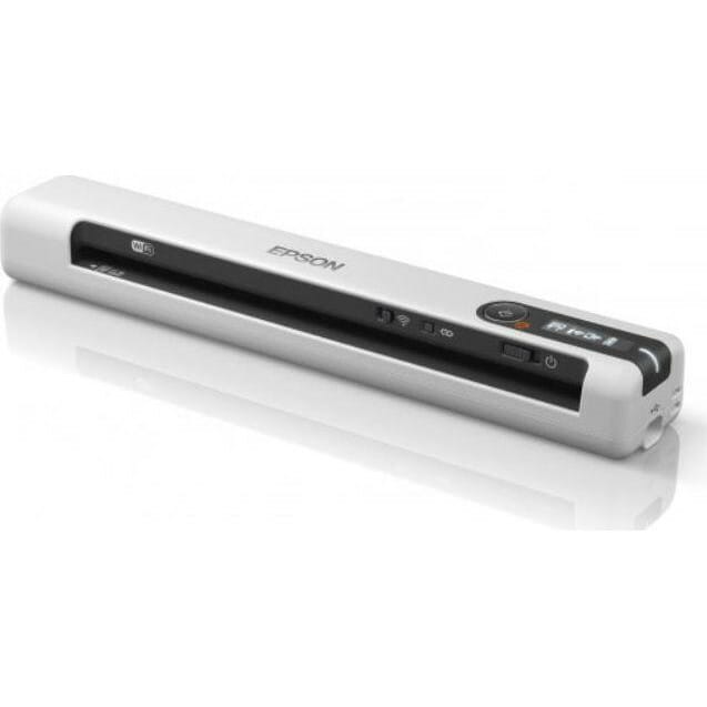 Сканер А4 Epson Workforce DS-80W с Wi-Fi (B11B253402)