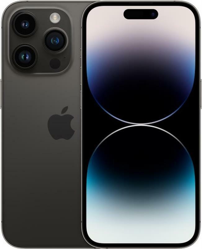 Смартфон Apple iPhone 14 Pro 256GB A2890 Space Black (MQ0T3RX/A)