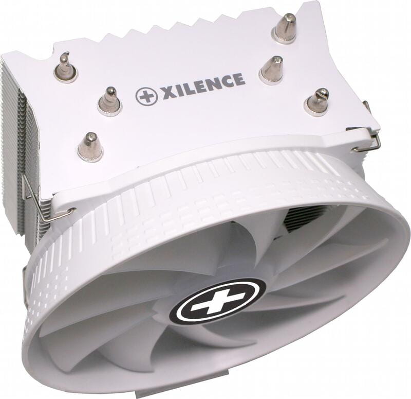Кулер процессорный Xilence M403 Pro White ARGB (XC229), Intel:1200/1150/1151/1155/1156/2011, AMD:FM2+/FM2/FM1/AM4/AM3+/AM3/AM2+/AM2, 142х120х71.6 мм