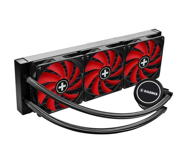 Система водяного охлаждения Xilence LQ360 (XC978), AMD:TR4/AM4/FM2+/FM2/FM1/AM3+/AM3/AM2+/AM2, Intel:LGA2066/2011/1200/1150/1151/1155/1156/1366, 396х120х27мм, 3-pin PWM