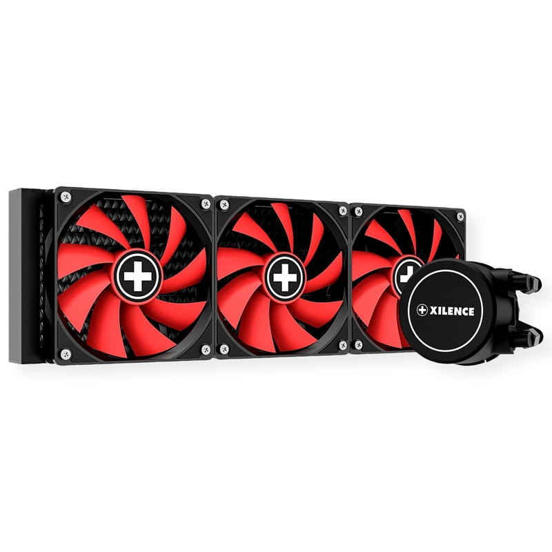 Система водяного охлаждения Xilence LQ360 (XC978), AMD:TR4/AM4/FM2+/FM2/FM1/AM3+/AM3/AM2+/AM2, Intel:LGA2066/2011/1200/1150/1151/1155/1156/1366, 396х120х27мм, 3-pin PWM