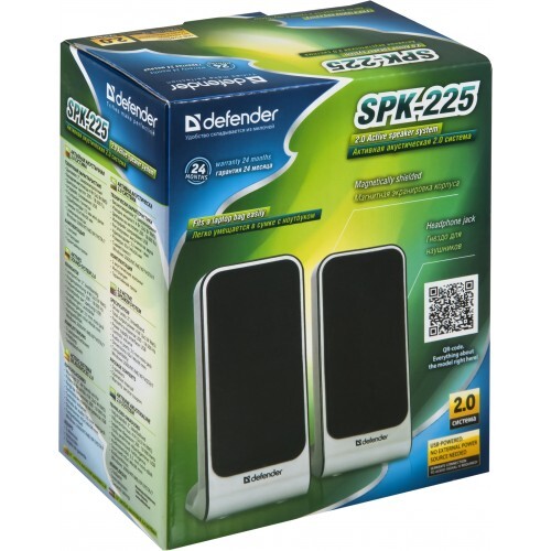 Акустическая система Defender 2.0 SPK-220/SPK-225 USB (65220)