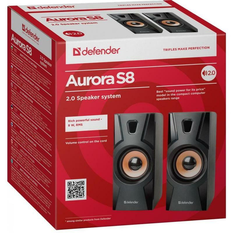 Акустическая система Defender Aurora S8 Black (65408)