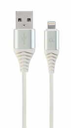Кабель Cablexpert USB - Lightning (M/M), премиум, 2 м, белый (CC-USB2B-AMLM-2M-BW2)