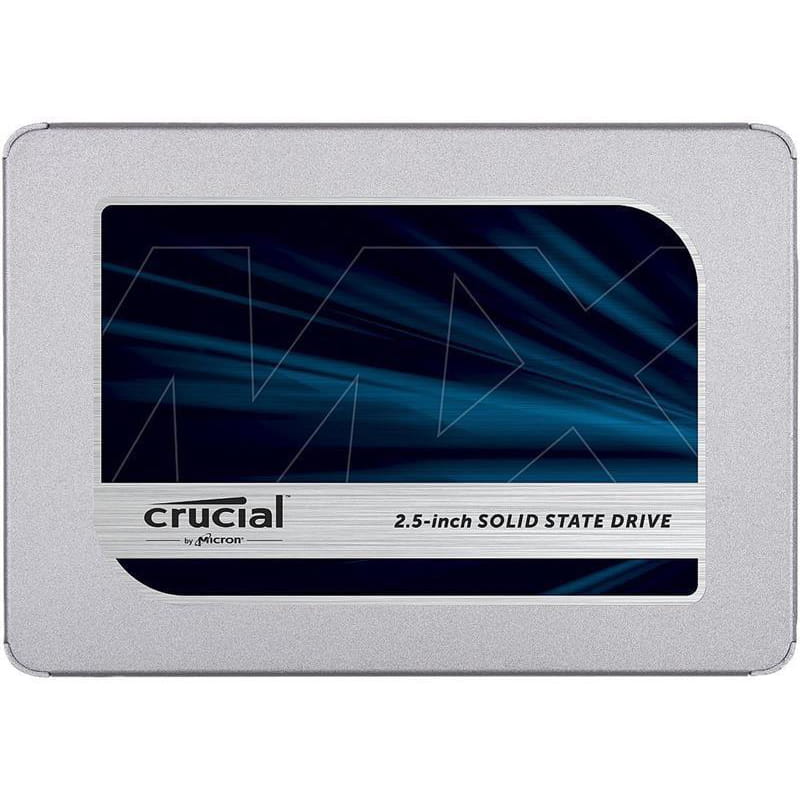 Накопичувач SSD 1TB Crucial MX500 2.5" SATAIII 3D TLC (CT1000MX500SSD1)