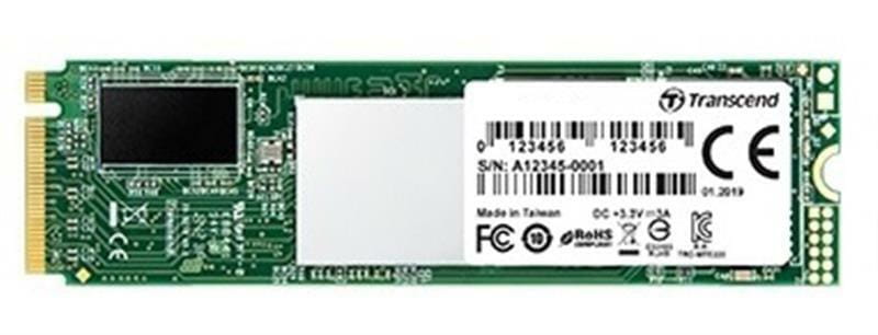 Накопичувач SSD  512GB Transcend 220S M.2 2280 PCIe 3.0 x4 3D TLC (TS512GMTE220S)