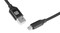 Фото - Кабель REAL-EL Premium Fabric USB-microUSB 2m, Black  (4743304104758) | click.ua