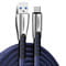 Фото - Кабель ColorWay USB - USB Type-C (M/M), 2.4 А, 1 м, Blue (CW-CBUC012-BL) | click.ua