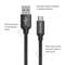 Фото - Кабель ColorWay USB - micro USB (M/M), 2.4 А, 2 м, Black (CW-CBUM009-BK) | click.ua