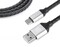 Фото - Кабель REAL-EL Premium Leather USB-USB Type C 1m, Black (4743304104802) | click.ua
