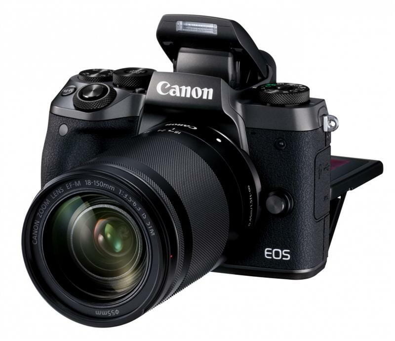 Цифрова фотокамера Canon EOS M5 18-150 IS STM Kit Black (1279C049)