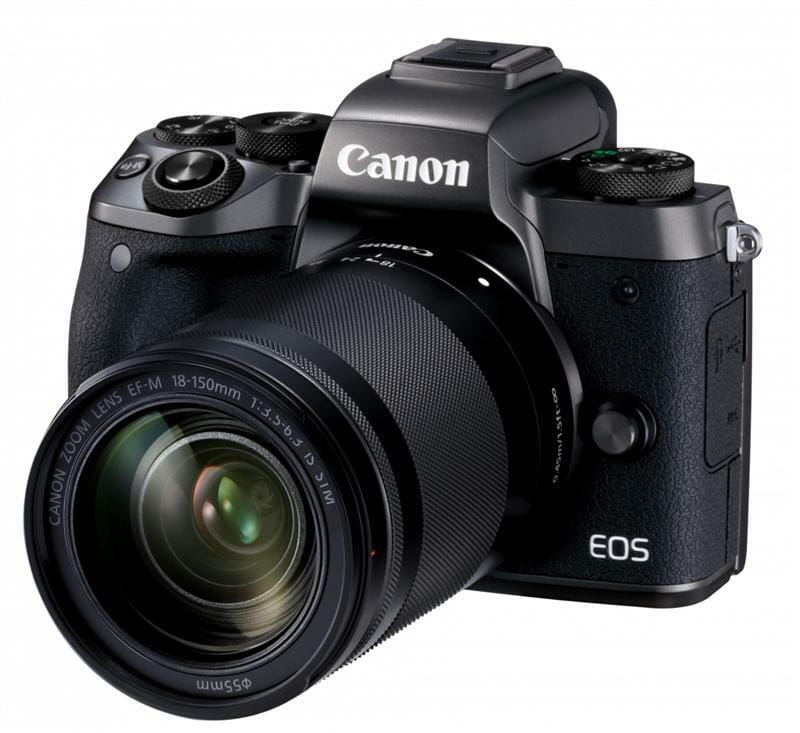Цифрова фотокамера Canon EOS M5 18-150 IS STM Kit Black (1279C049)
