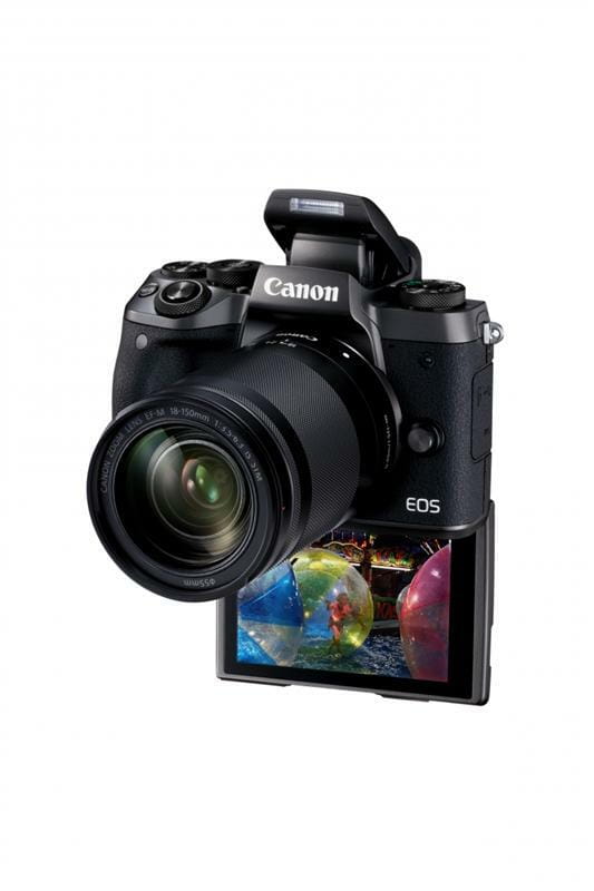 Цифрова фотокамера Canon EOS M5 18-150 IS STM Kit Black (1279C049)