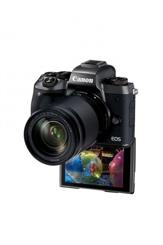 Цифрова фотокамера Canon EOS M5 18-150 IS STM Kit Black (1279C049)