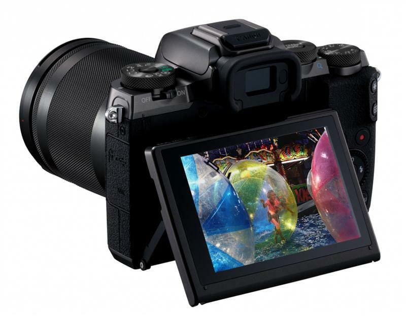Цифрова фотокамера Canon EOS M5 18-150 IS STM Kit Black (1279C049)
