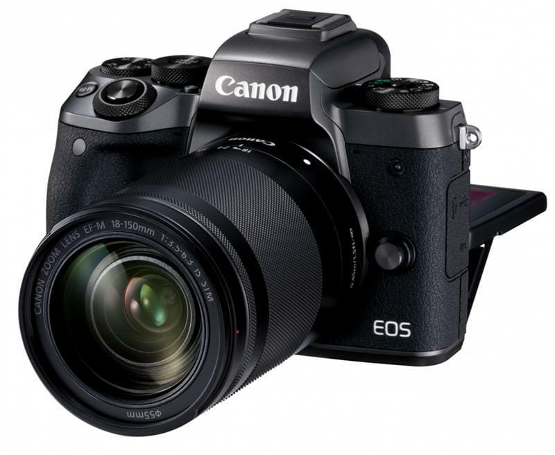 Цифрова фотокамера Canon EOS M5 18-150 IS STM Kit Black (1279C049)