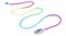 Фото - Кабель REAL-EL Premium Rainbow USB-USB Type C 1m (4743304104734) | click.ua
