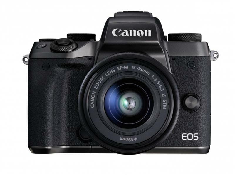 Цифрова фотокамера Canon EOS M5 15-45 IS STM Kit Black (1279C046)