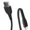 Фото - Кабель ColorWay USB - micro USB (M/M), PVC + Led, 2.4 А, 1 м, Black (CW-CBUM034-BK) | click.ua