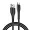 Фото - Кабель ColorWay USB - micro USB (M/M), PVC + Led, 2.4 А, 1 м, Black (CW-CBUM034-BK) | click.ua