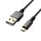 Фото - Кабель Grand-X USB - micro USB (M/M), Cu, 2.1A, оплетка металл, 1 м, Black (MM-01) | click.ua