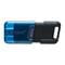 Фото - Флеш-накопитель USB3.2 64GB Type-C Kingston DataTraveler 80 M Blue/Black (DT80M/64GB) | click.ua