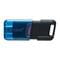 Фото - Флеш-накопичувач USB3.2 256GB Type-C Kingston DataTraveler 80 M Blue/Black (DT80M/256GB) | click.ua