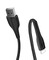 Фото - Кабель ColorWay USB - Lightning (M/M), PVC + Led, 2.4 А, 1 м, Black (CW-CBUL034-BK) | click.ua