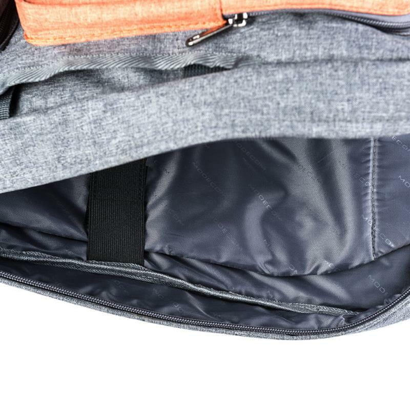 Рюкзак-сумка для ноутбука Modecom Reno 15.6" Gray/Orange (TOR-MC-RENO-ORG)