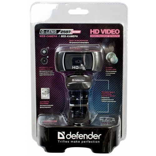 Веб-камера Defender G-lens 2597 HD (63197)