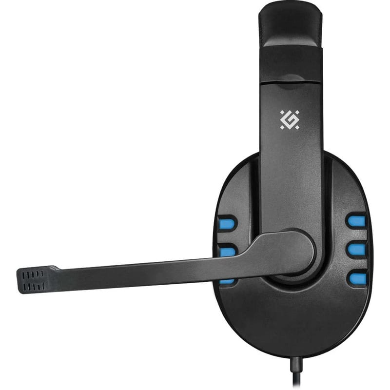 Гарнiтура Defender Warhead G-160 Black/Blue (64118)