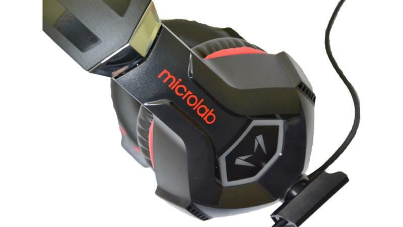 Гарнітура Microlab G7 Black/Red