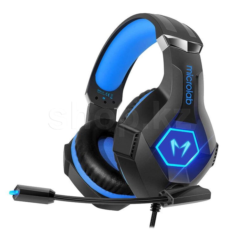 Гарнитура Microlab G7 Black/Blue