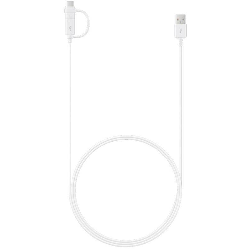 Кабель Samsung USB Type-C/microUSB - USB, (M/M), 1.5 м, White (EP-DG930DWEGRU)
