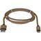 Фото - Кабель Defender ACH01-03T Pro USB-Lighting 1м, 2.1А, Gold (87806) | click.ua