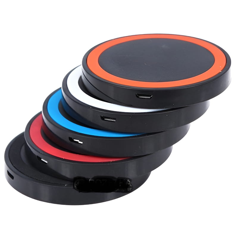 Бездротовий зарядний пристрій Wireless QI (1USBx1A) White (S0574)