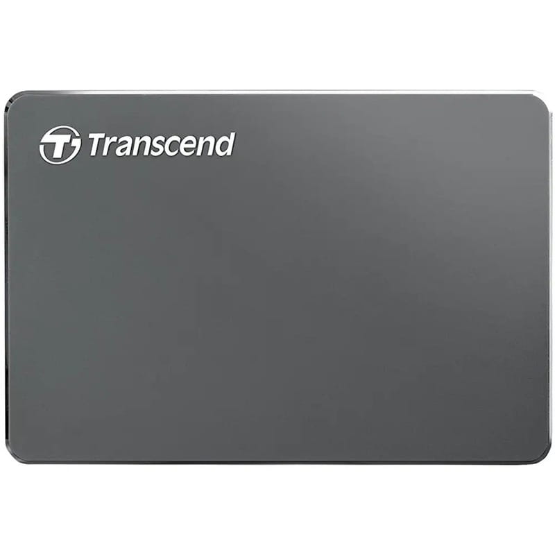 Накопичувач зовнiшнiй HDD 2.5" USB 1.0TB Transcend StoreJet 25C3 Iron Gray (TS1TSJ25C3N)
